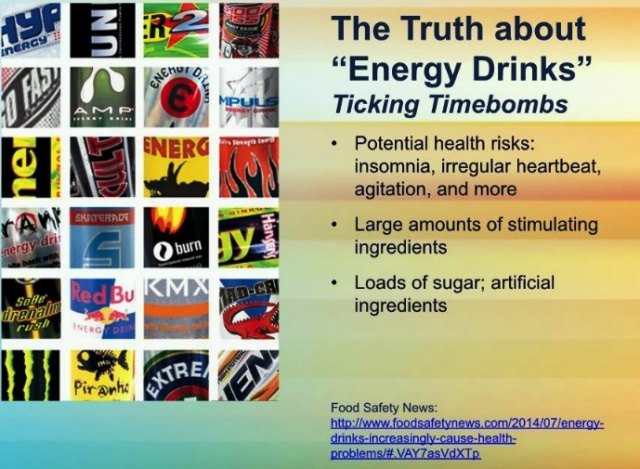 Energy Drinks Truth Graphic